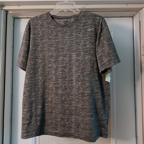 Reebok Other - SALE 3 for $15 - Reebok Gray/White Short Sleeve Top Size Large